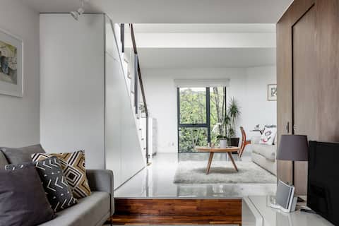 Top performing Airbnb: Mr. W | 1BR Apartment with Roof Garden in Condesa in Condesa