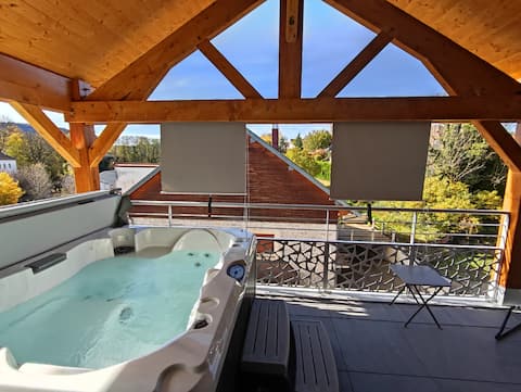 l'Aciérie 
Luxury home with Jacuzzi