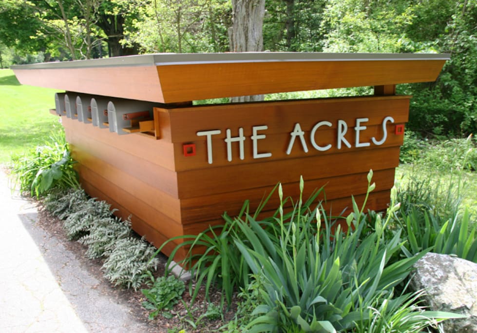The name of the development is The Acres, only 4 other homes are there