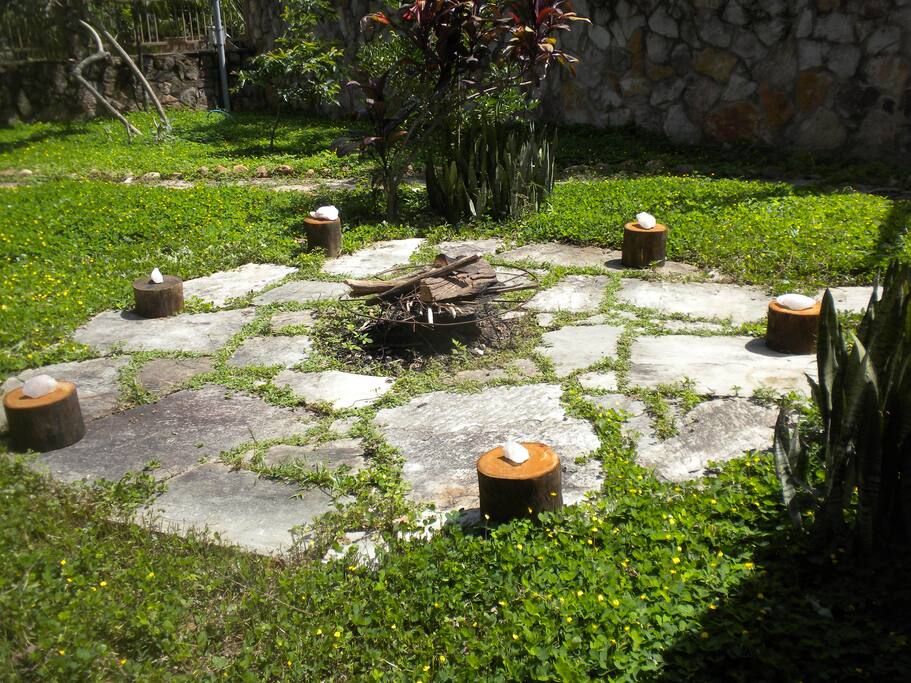 Fogueira meditativa