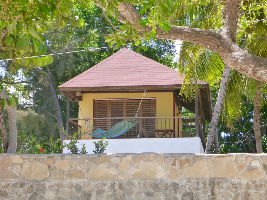 Casita viewed from the beach