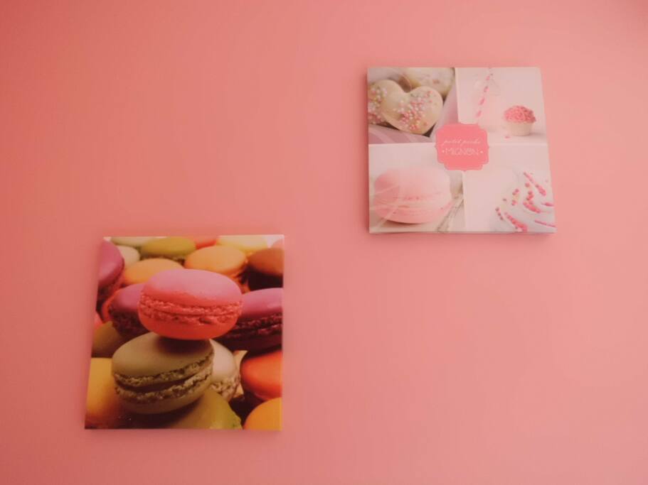 chambre rose