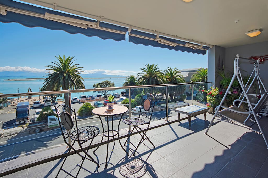 Sweeping views from the bacony