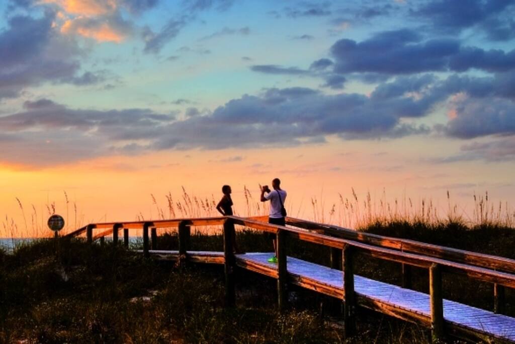 Sunset in Pass A Grille