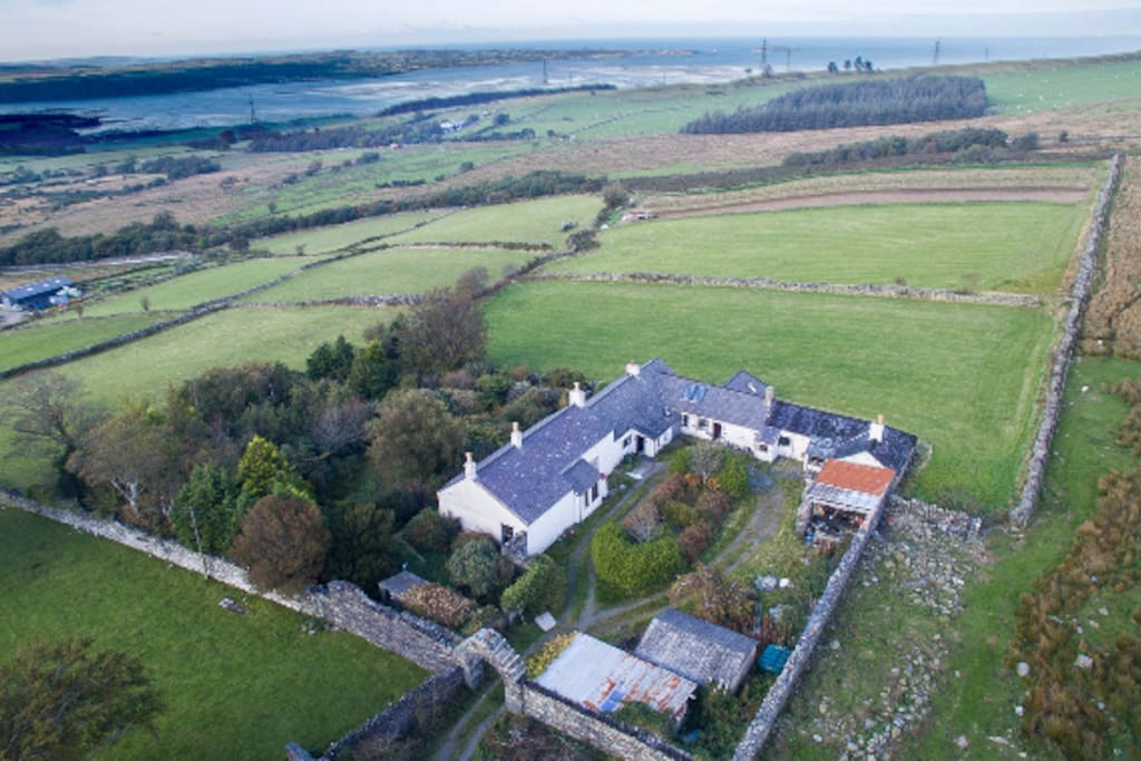 Bryn Hall is located in Snowdonia National Park, only 2 miles away from the A55 so ideal for exploring Anglesey, Snowdonia and all of North Wales. Our location really is very special - incredibly peaceful yet very accessible.