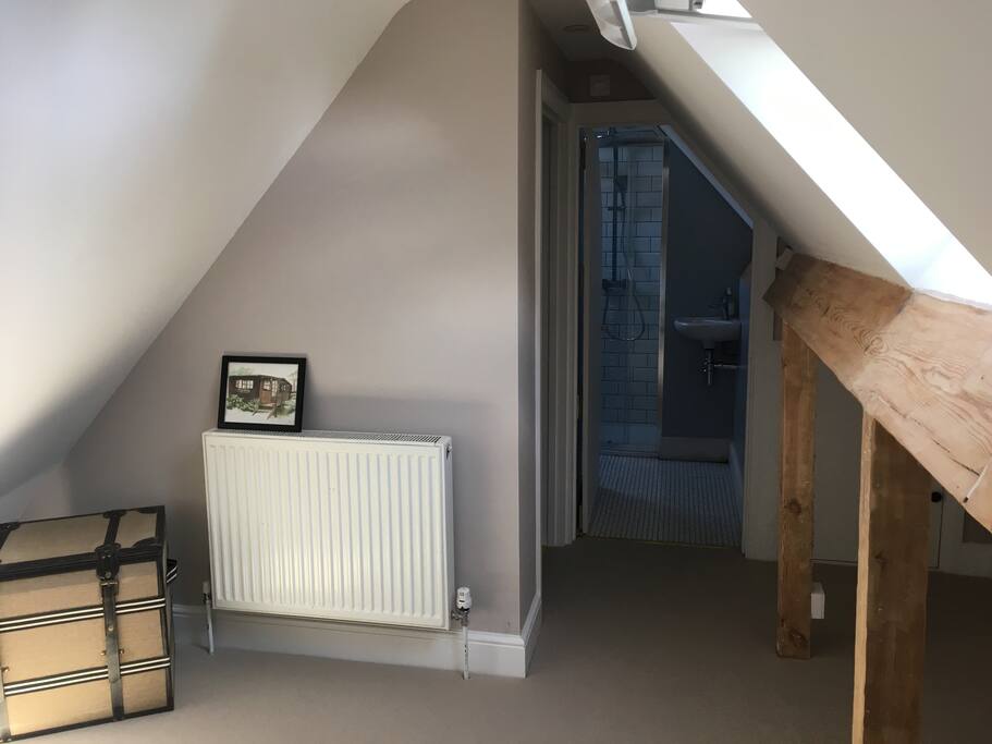 with its own shower room