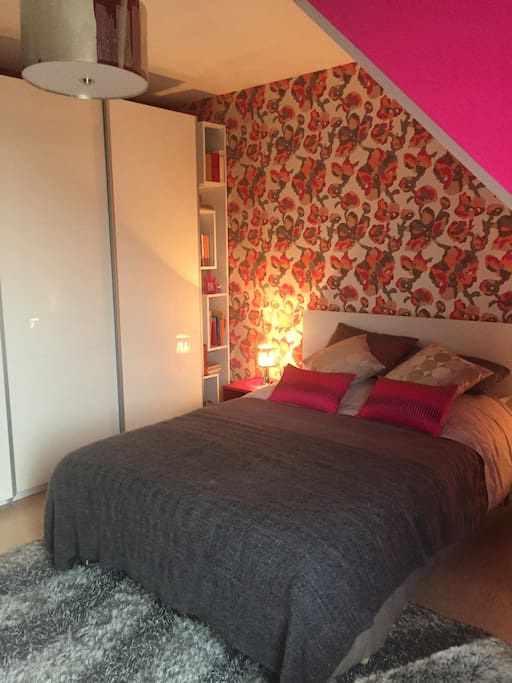 Chambre rose
