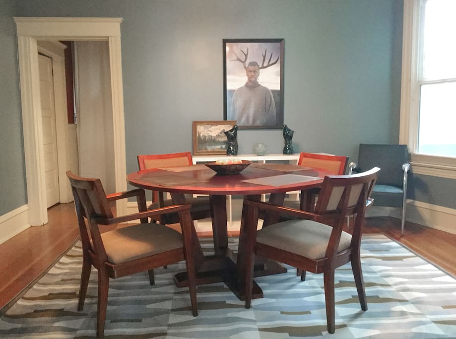 Beautiful wood dining table