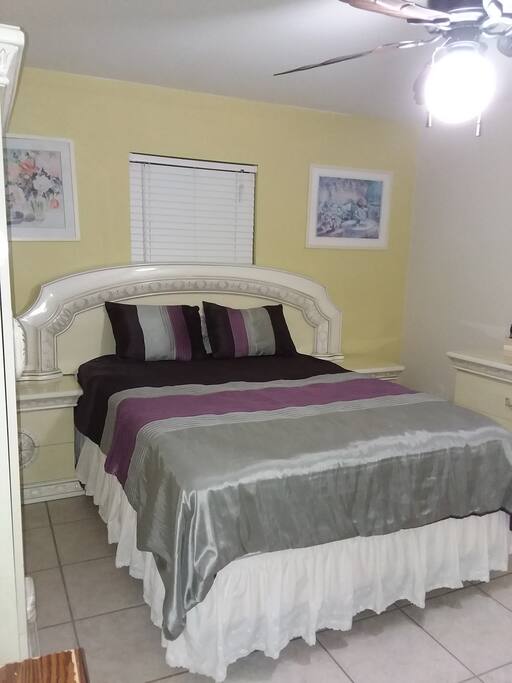 Bedroom with closet