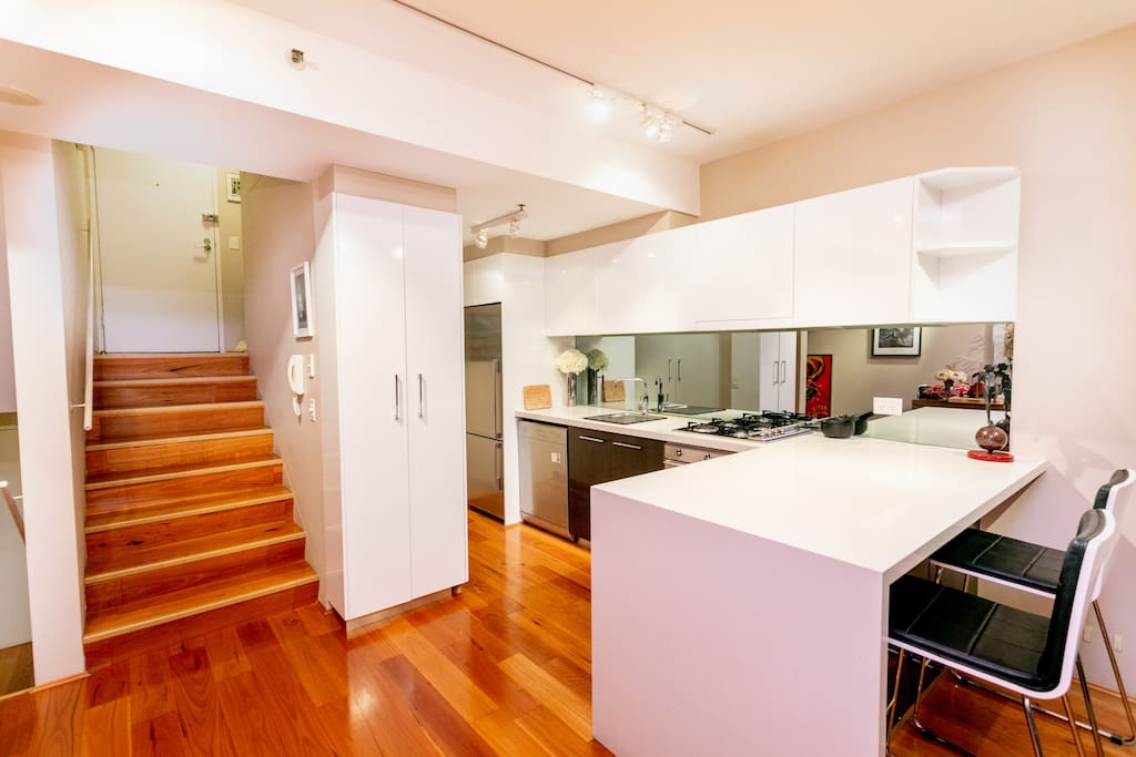 Fully equipped designer kitchen