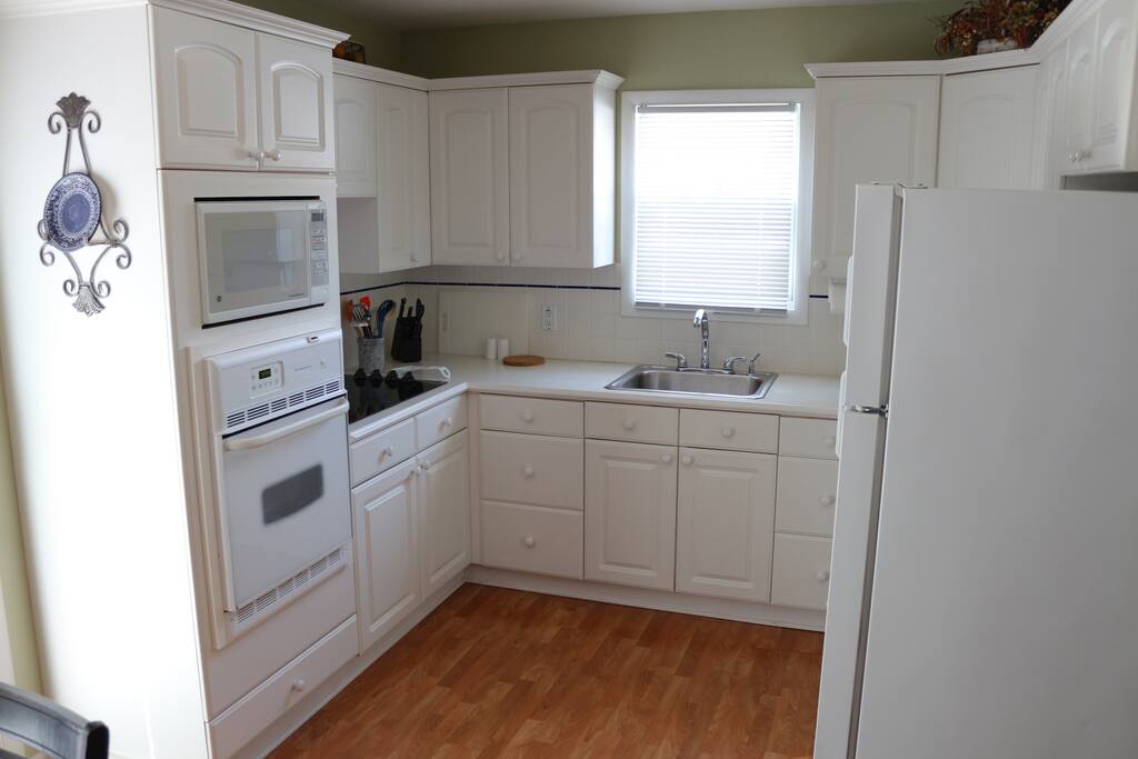 Fully stocked kitchen