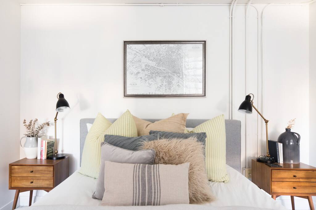Master Bedroom with Memory Foam Mattress