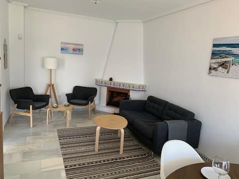 Popular Airbnb listing: Chalet Suisse – modern pool villa in La Barrosa in Chiclana De La Frontera