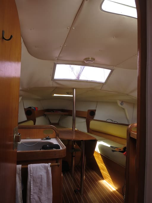 Interieur du bateau