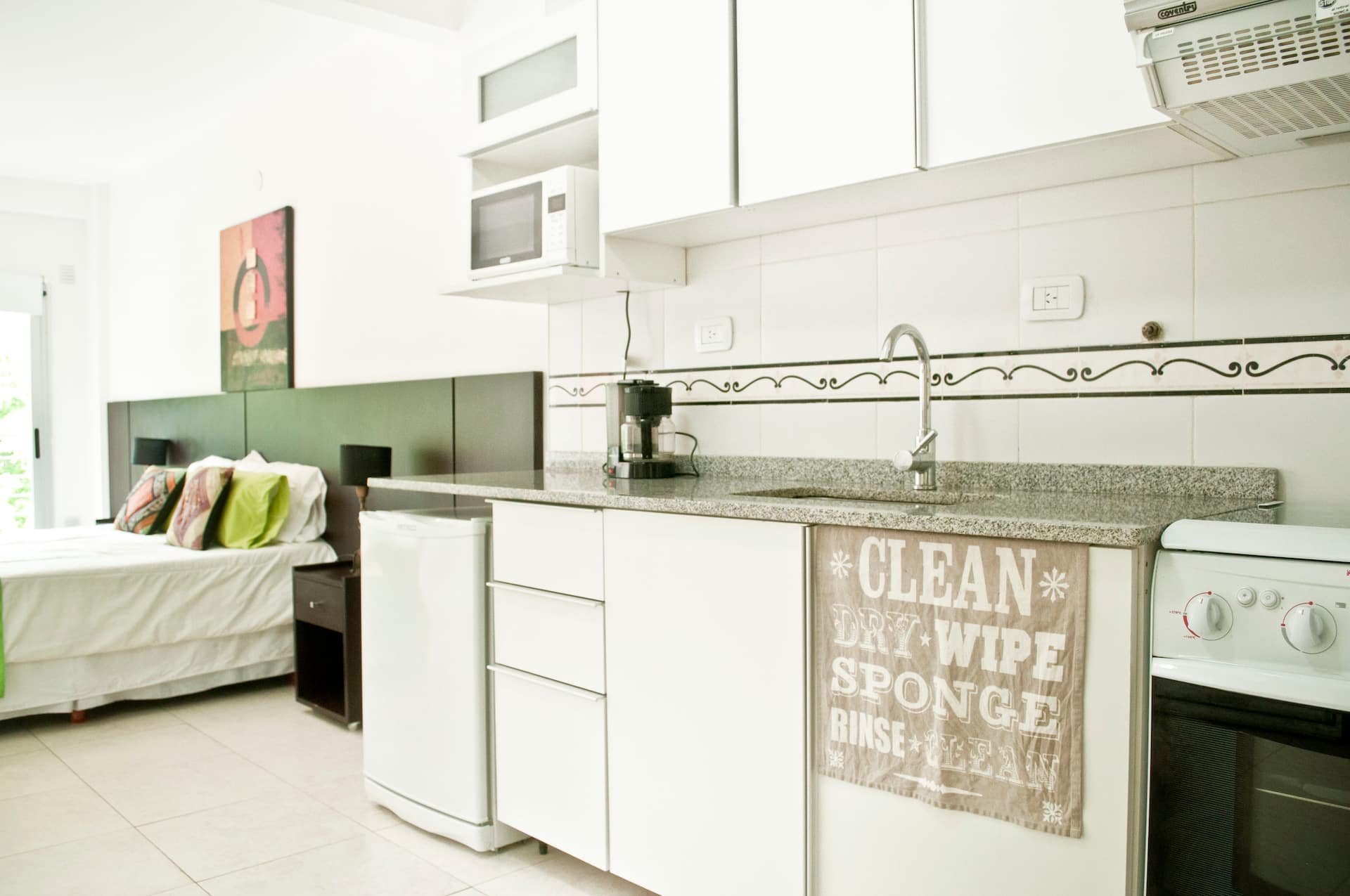 Studio para temporada em Palermo, com 1 banheiro