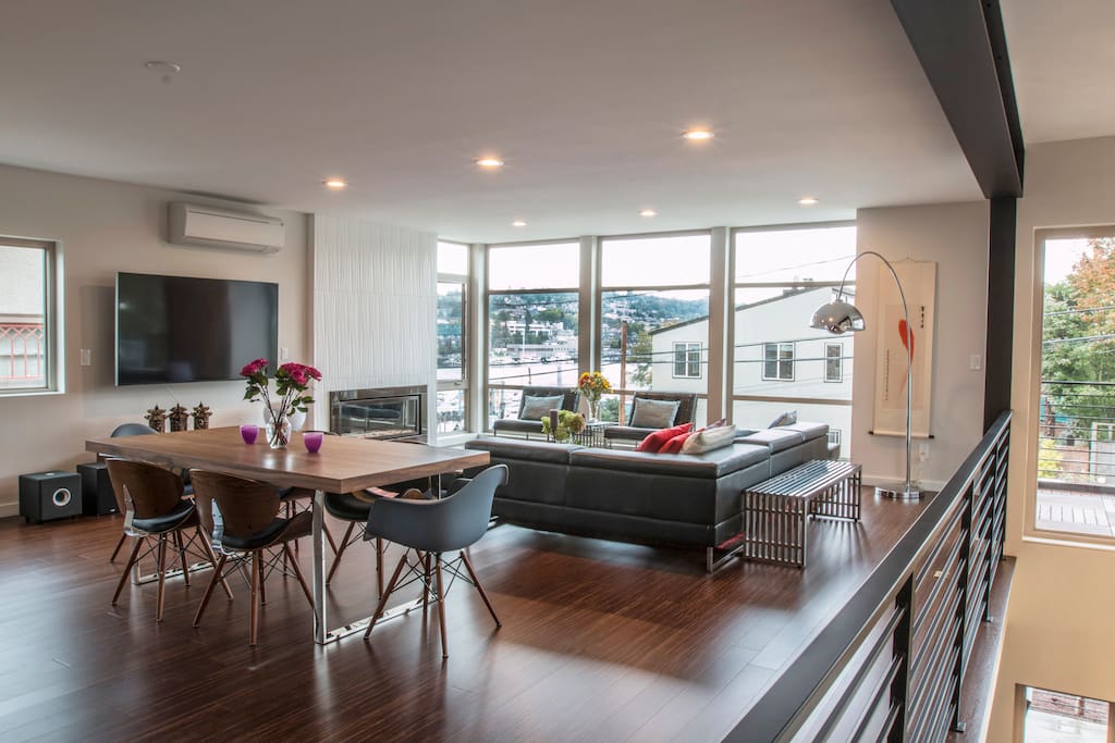 Open living space view