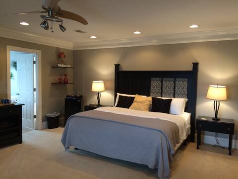 Exquisite Downtown Suite with Separate Entrance