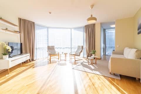 ⥣Luminous 1BR Apt, 5min Walk To Beach By Cohost⥣