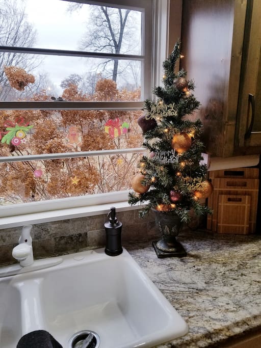 Tis the season here at getaway Cottage beautiful home festive romantic inviting and fun