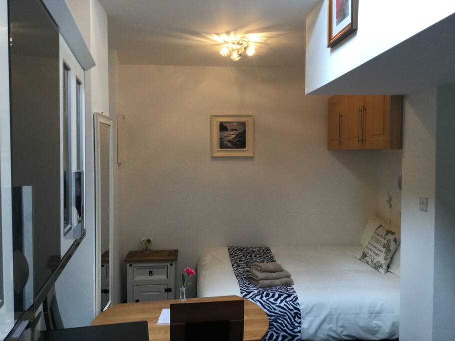 Studio apartment.