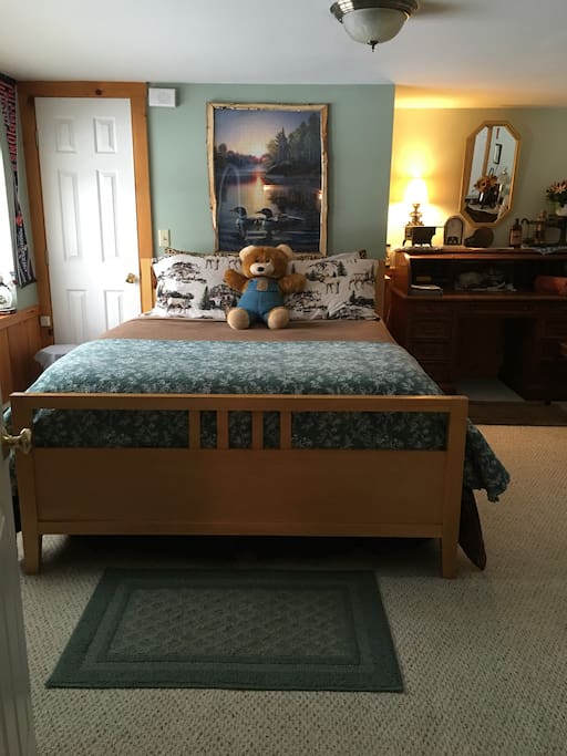 Big Bedroom with very comfy Queen size bed.