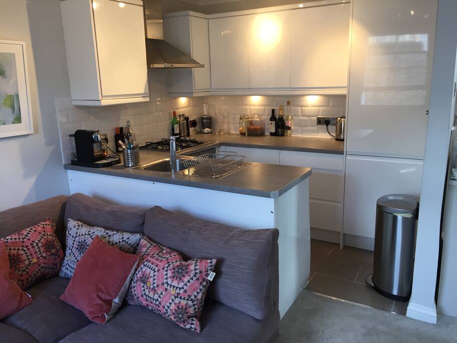 Open plan kitchen