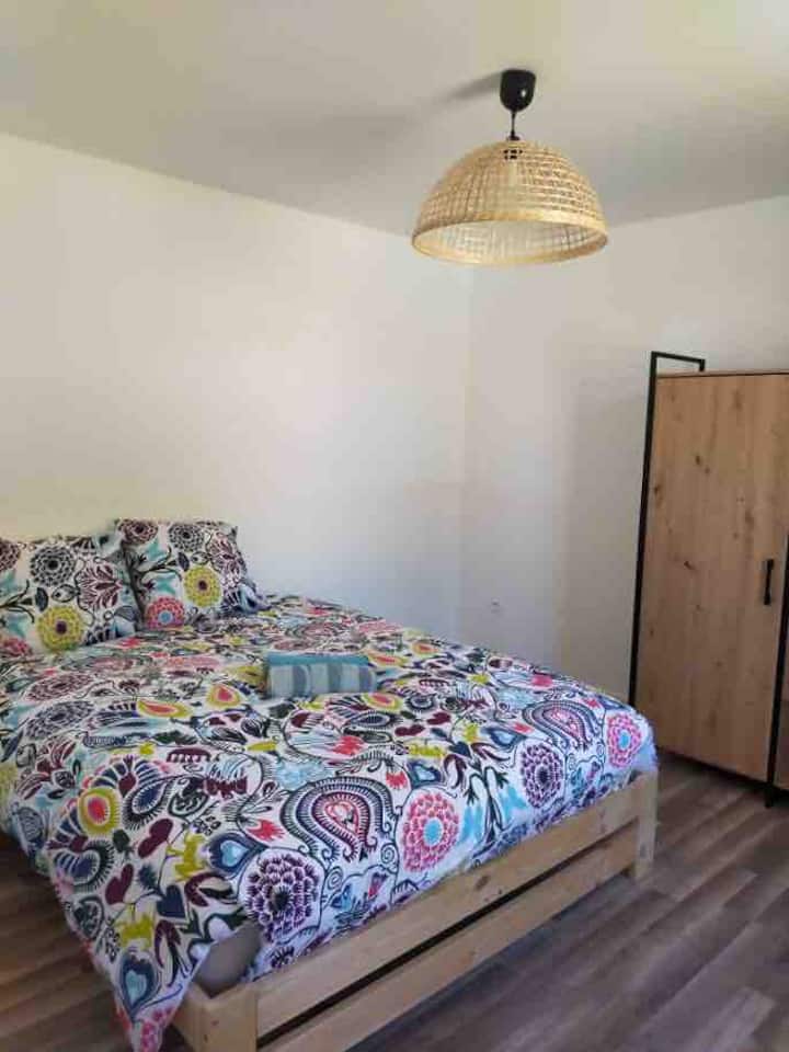 Slaapkamer 3 
en het tweepersoonsbed 160