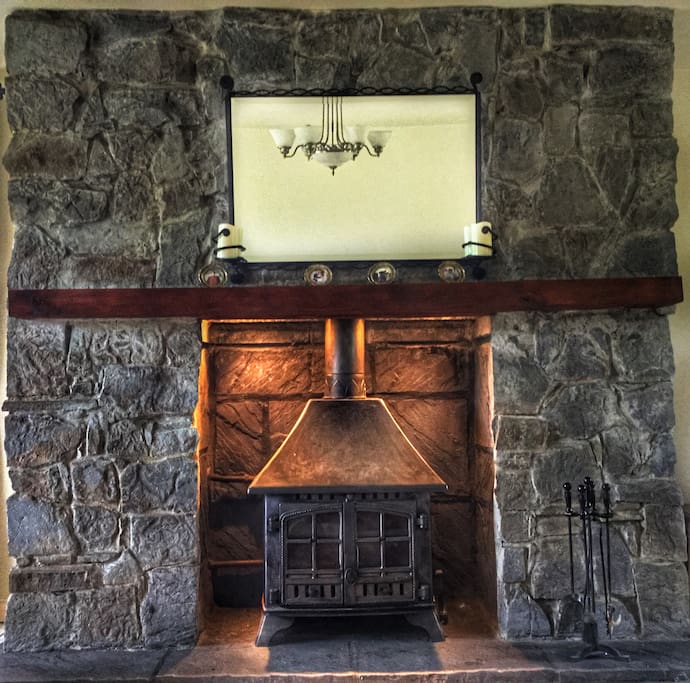 Warm Fireplace