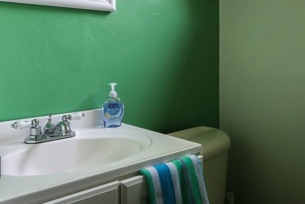 downstairs half bath