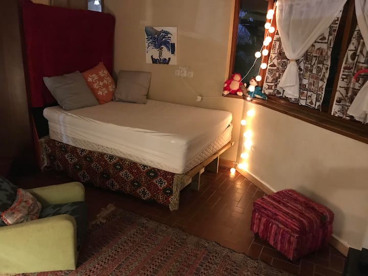 Zola ล้อมรอบมุมรวมถึงประตู 
ห้องสมุดเป็นผนังและแยกออกจากห้องนั่งเล่นมีเตียงคู่ที่มีความเป็นไปได้ของที่นอนคู่บนพื้นทีวี Sony PlayStation และเกมสำหรับเด็ก