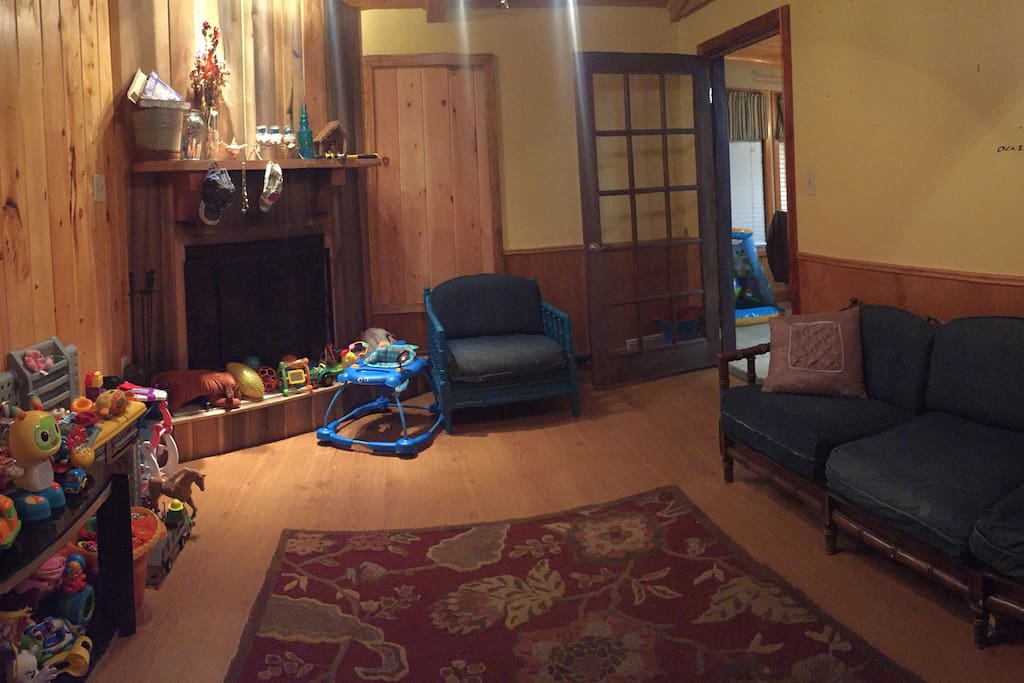 The den/play room.