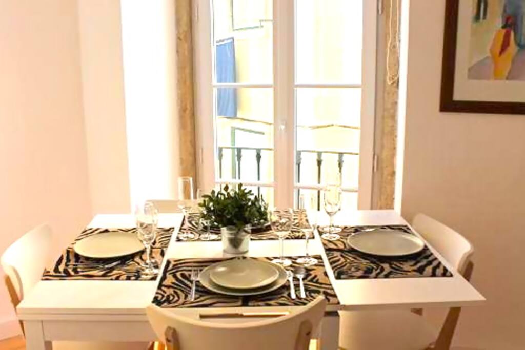 Table for four persons