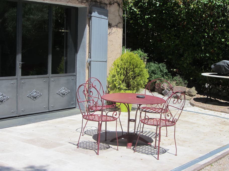 terrasse du studio