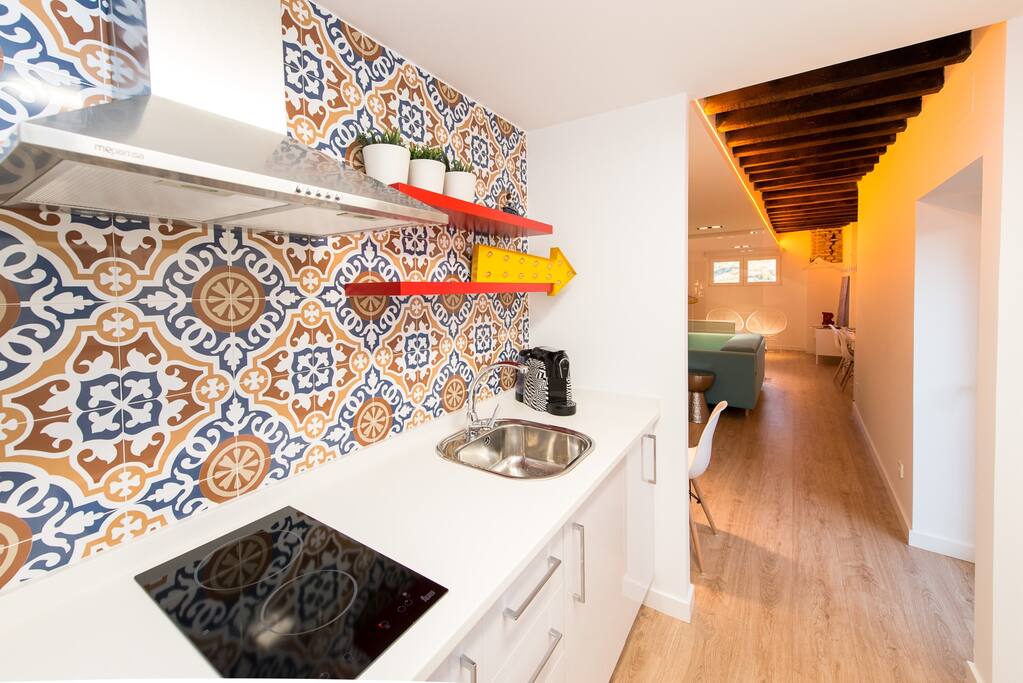 Cocina y salón