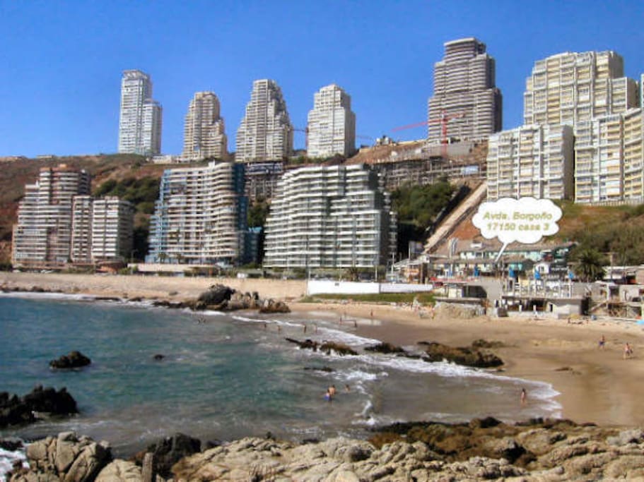 Cochoa front Ocean Home. Reñaca. - Houses for Rent in Viña del Mar ...