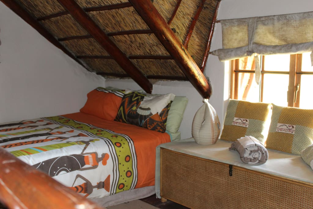 Safari loft bedroom