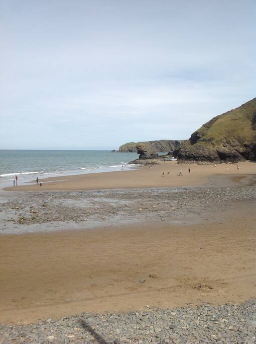 Llangrannog Beach