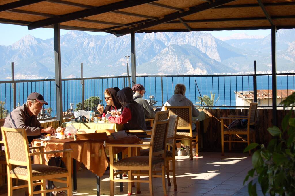 Terrace/View/Breakfast Area