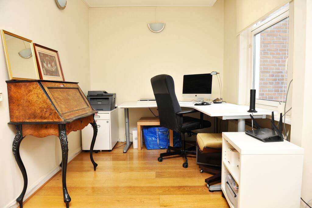 working space with desk