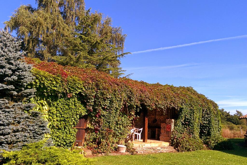 The Summer House, complete with built-in BBQ
