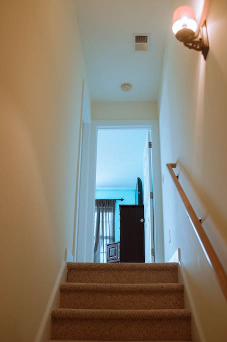 Bedroom on private third floor