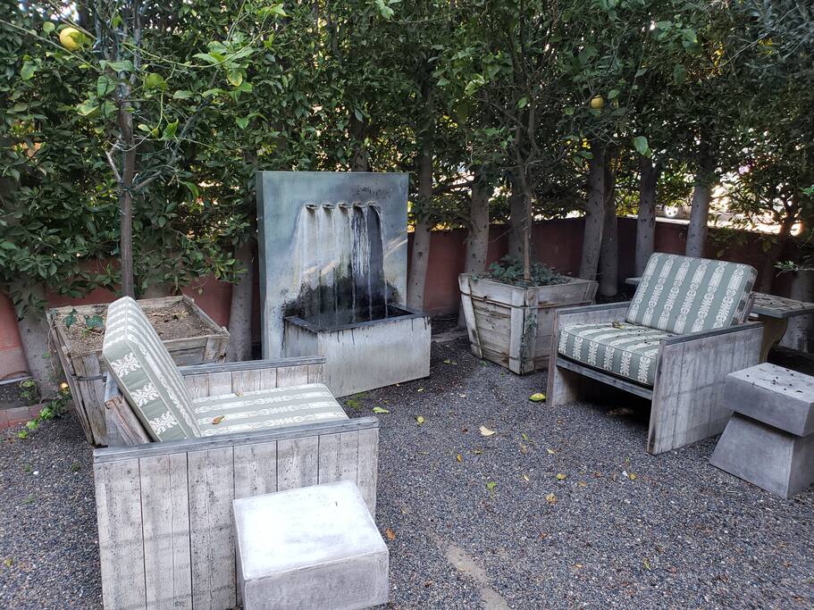 Courtyard Seating Area