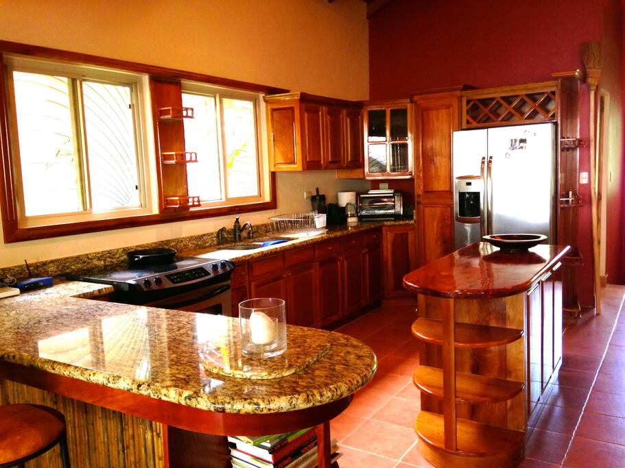 kitchen with granite