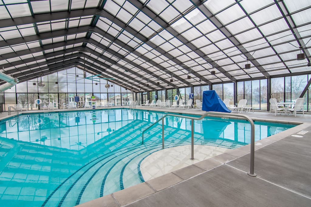 Large indoor pool