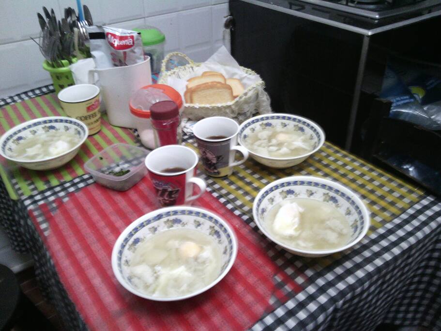 El delicioso desayuno