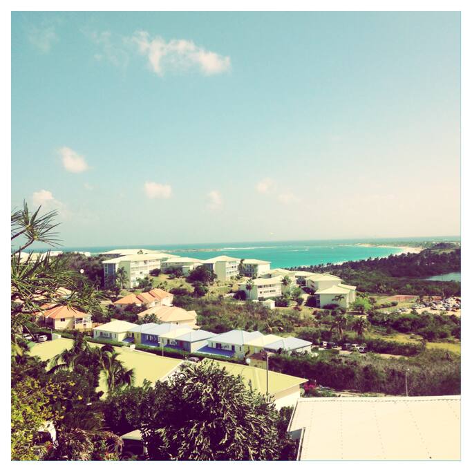The fantastic view from the swimming pool