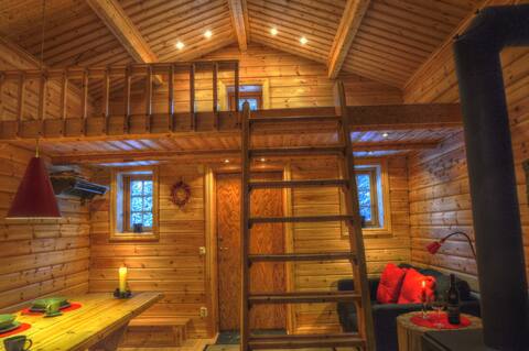 Cottage at Wild River in Lapland