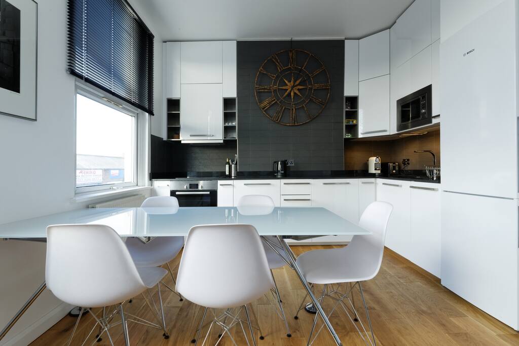 Spacious kitchen