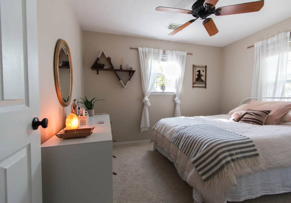 Bright, light and airy bedroom