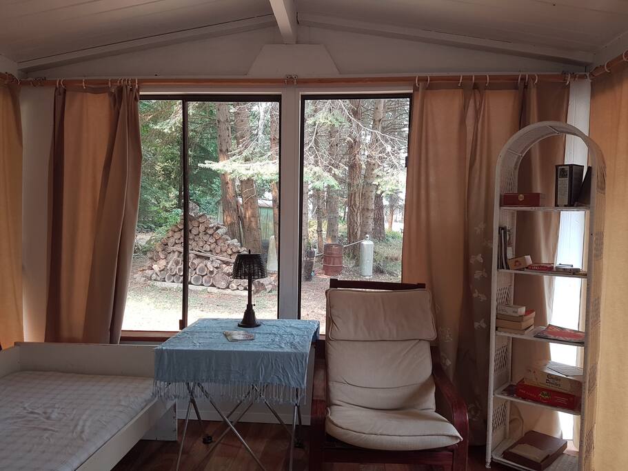Living Room with Sofa Bed